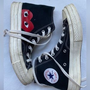 Comme des garcons play Converse Sneakers